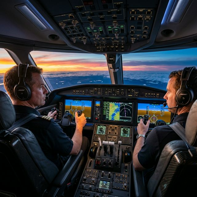 Cessna Citation Longitude interior